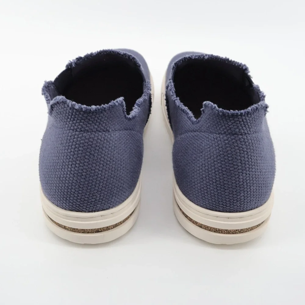 NEW‎ Birkenstock Oswego Canvas Slip On Sneakers Navy Blue Mens 10 43
